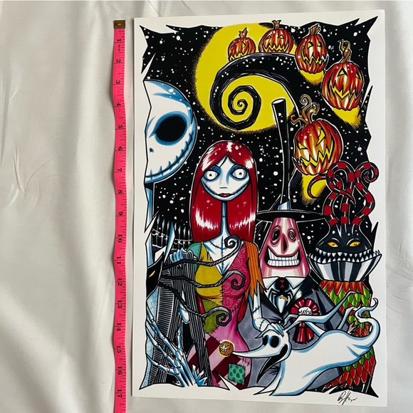 The Nightmare Before Christmas Print - Picture 3 of 3